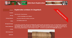 Desktop Screenshot of dachreinhaltung.de